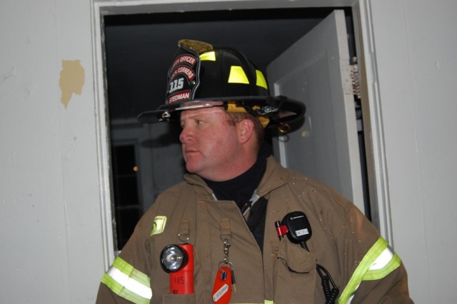 Training at Weekapaug Inn 1/09/08

Safety Officer Harold Stedman supervises the training